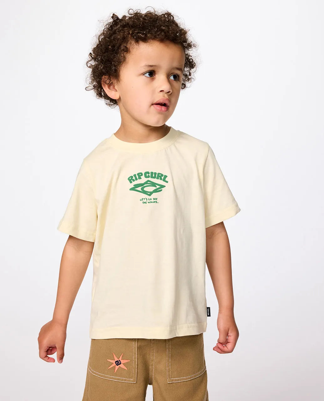 Ripcurl Wave Dayz Logo Tee- Boys