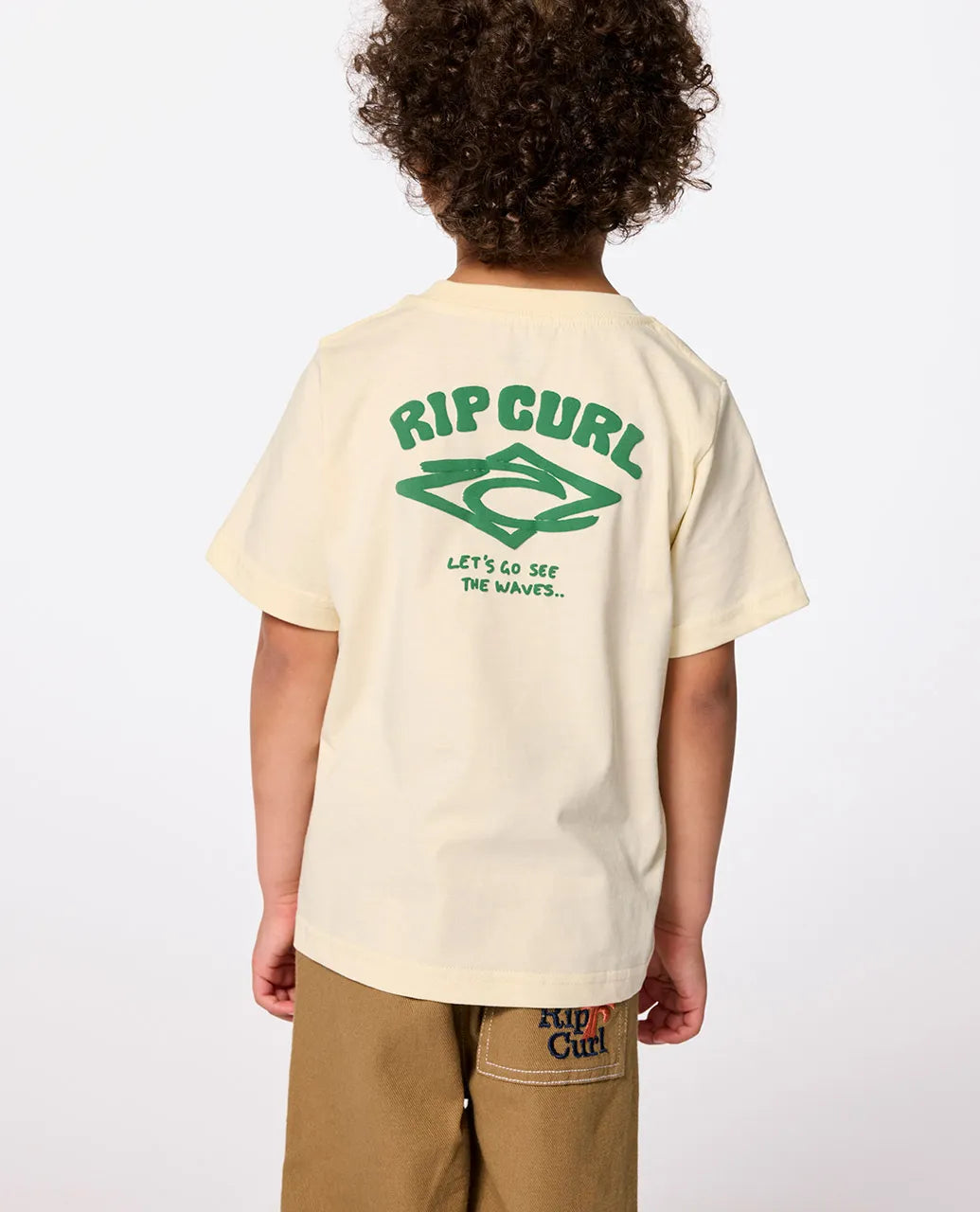 Ripcurl Wave Dayz Logo Tee- Boys
