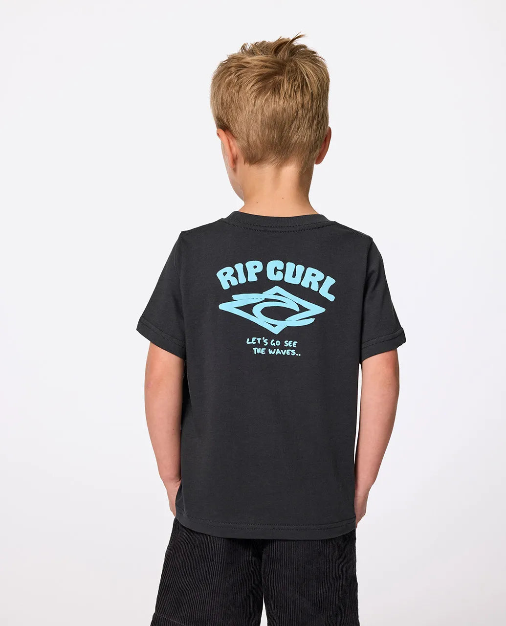 Ripcurl Wave Dayz Logo Tee- Boys