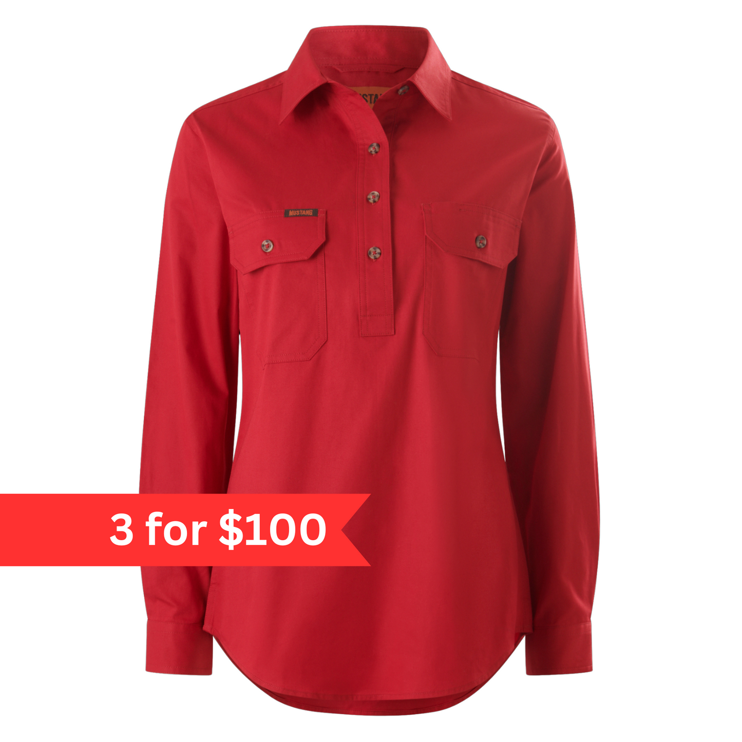 Mustang Signature Women's C/F Workshirt