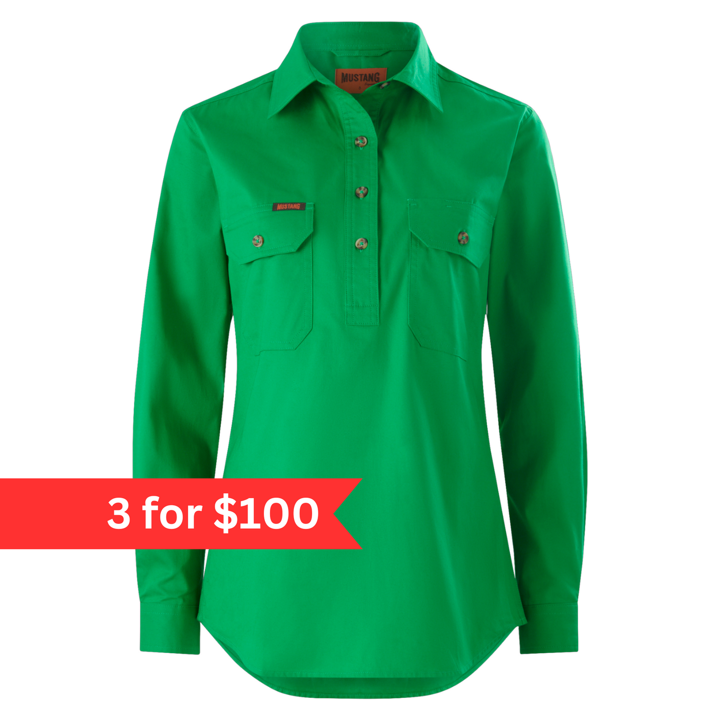 Mustang Signature Women's C/F Workshirt