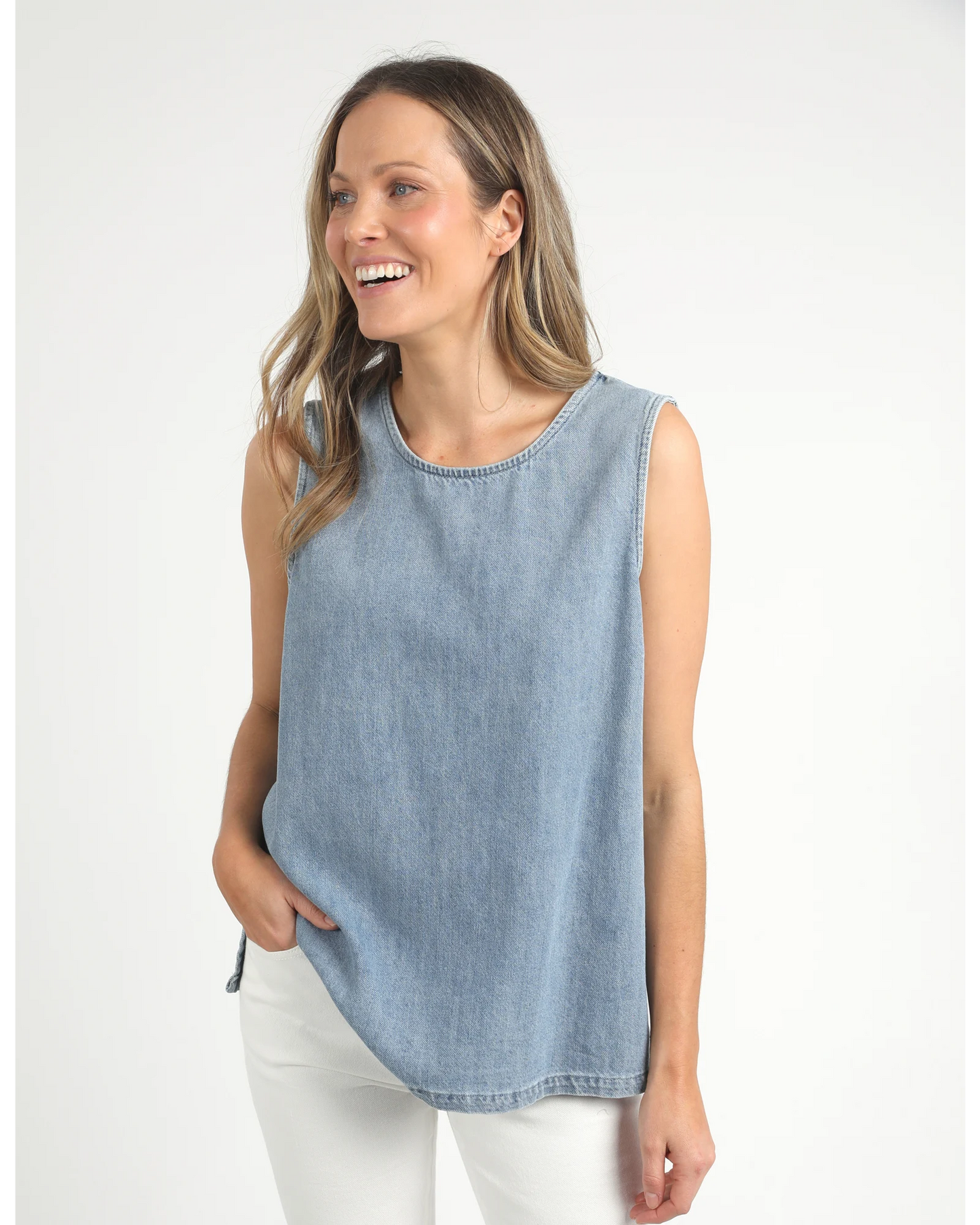 Elm Curtis Chambray Tank