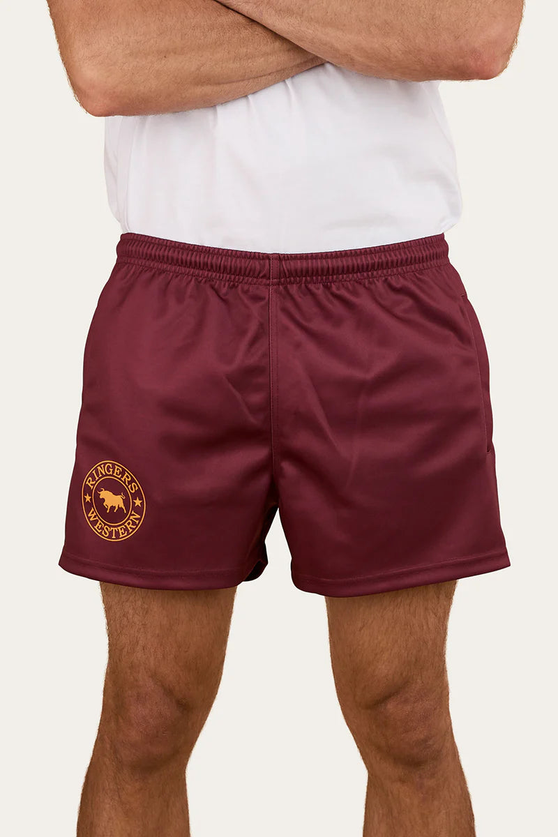 Ringers Western Mens Ringers Footy Short