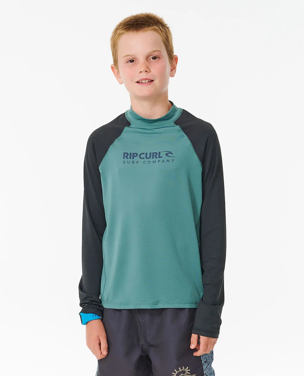 Ripcurl Shock UPF L/S Rashie - Boy