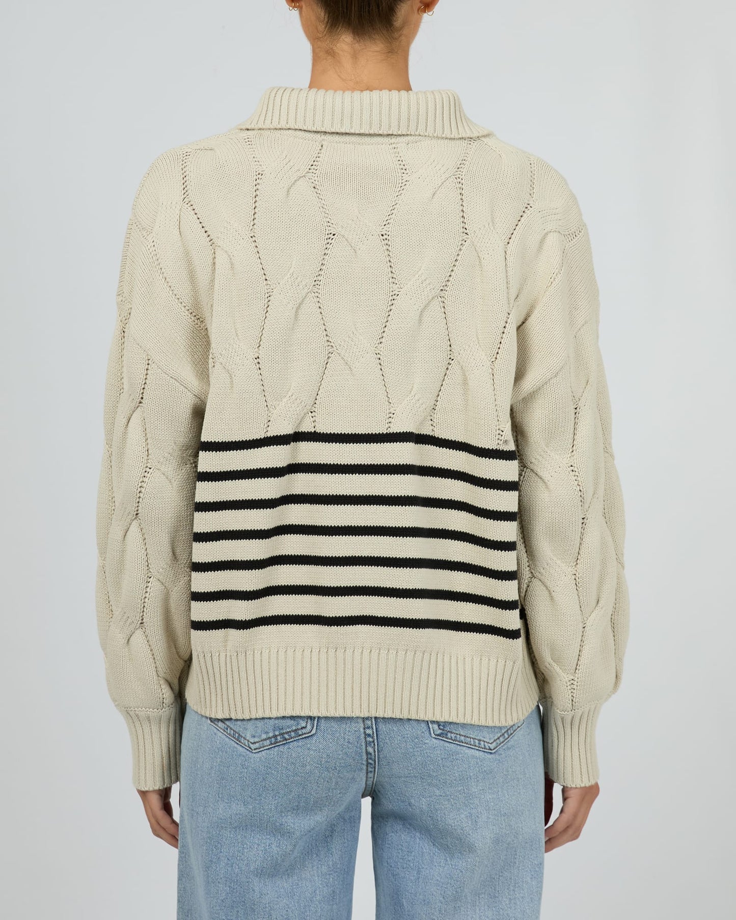 Silent Theory Astrid Quarter Zip Knit