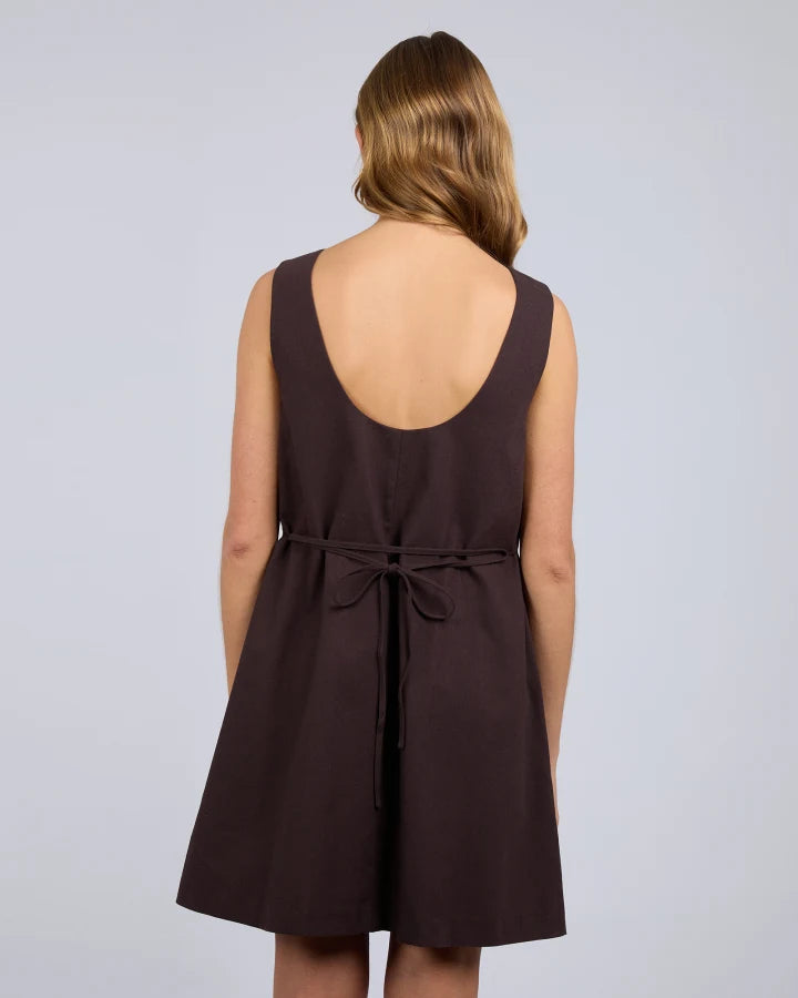 Silent Theory Tallow Tie Mini Dress