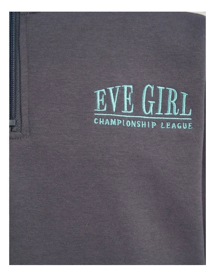 Eve Girl League 1/4 Zip Crew