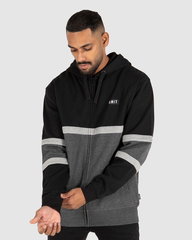 Unit Mens Empire Fleece Zip Hoodie