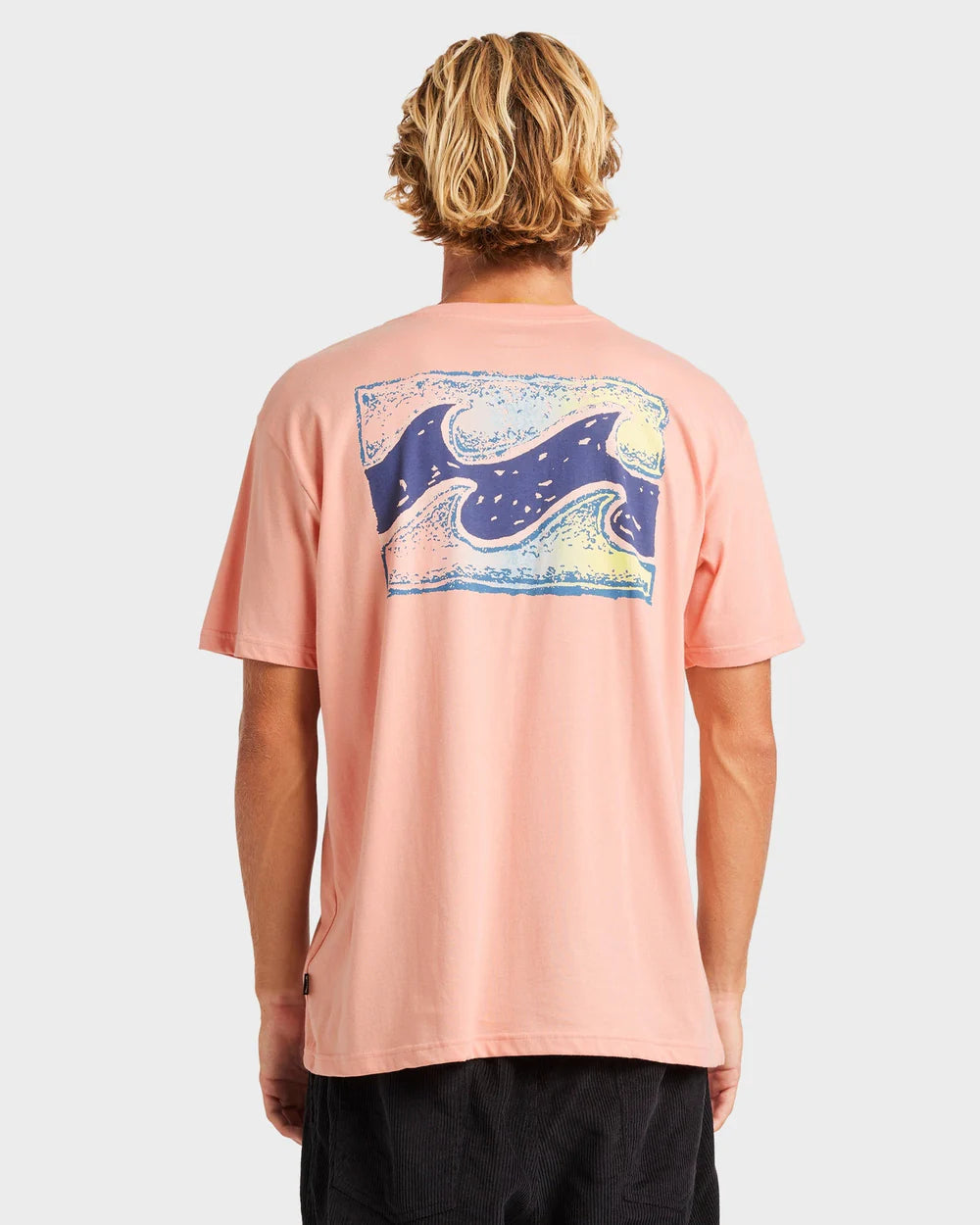 Billabong Mens Crayon Wave Premium T-Shirt