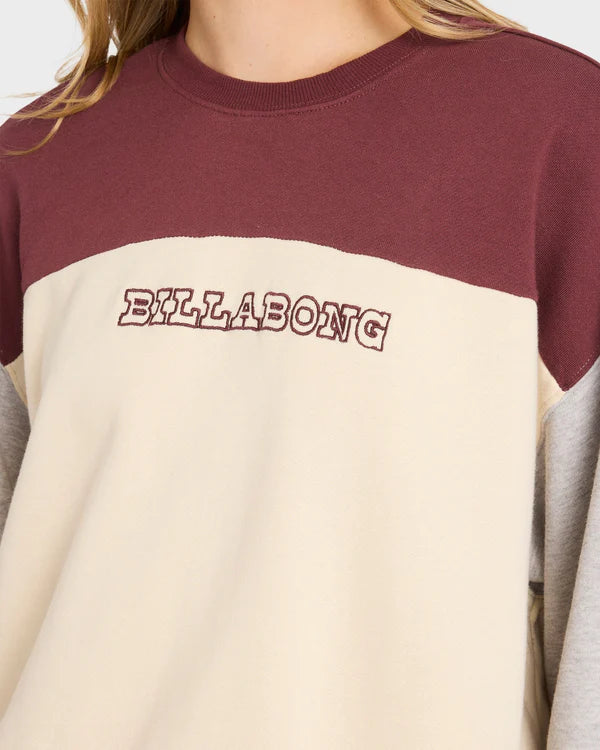 Billabong Womens Get It Kendal Crew Neck