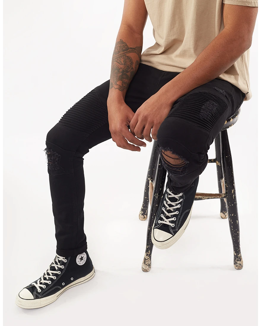 Silent Theory Strung Out Moto Jean