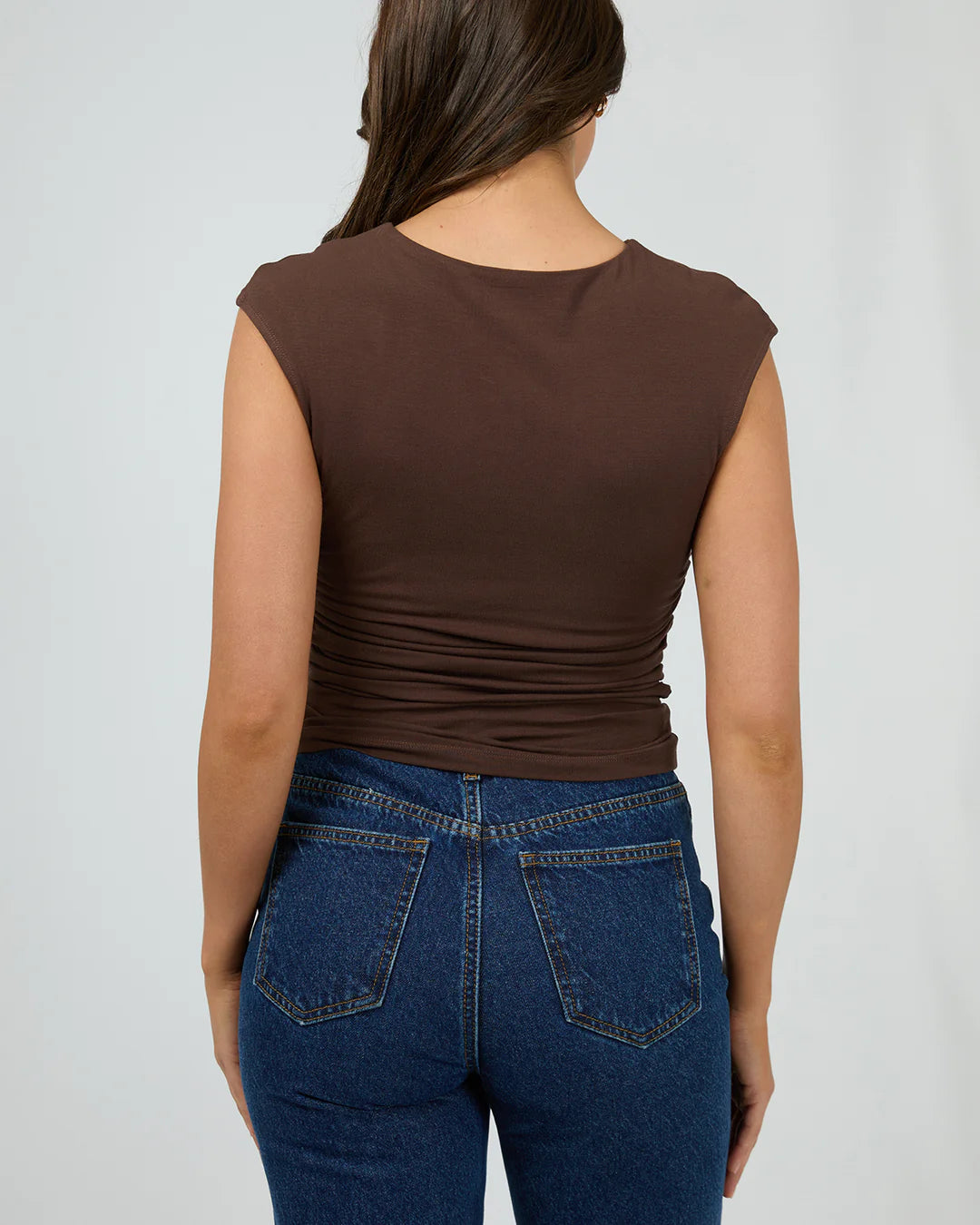 Silent Theory Evie Ruched Top