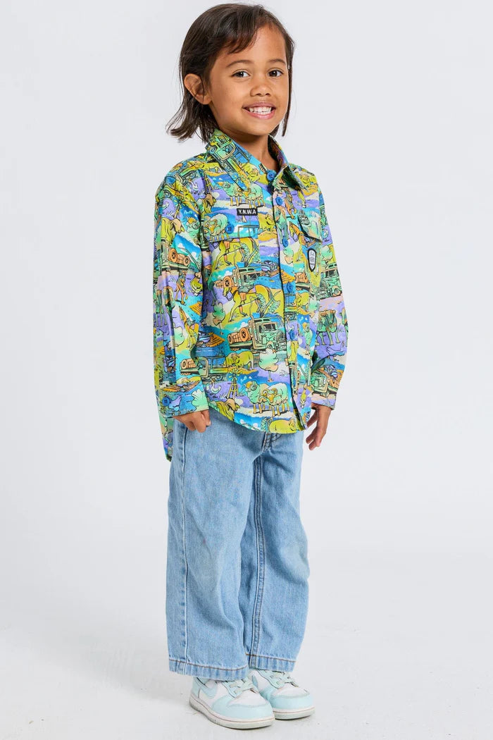 TradeMutt Kids Cracka' Dawn Work Shirt