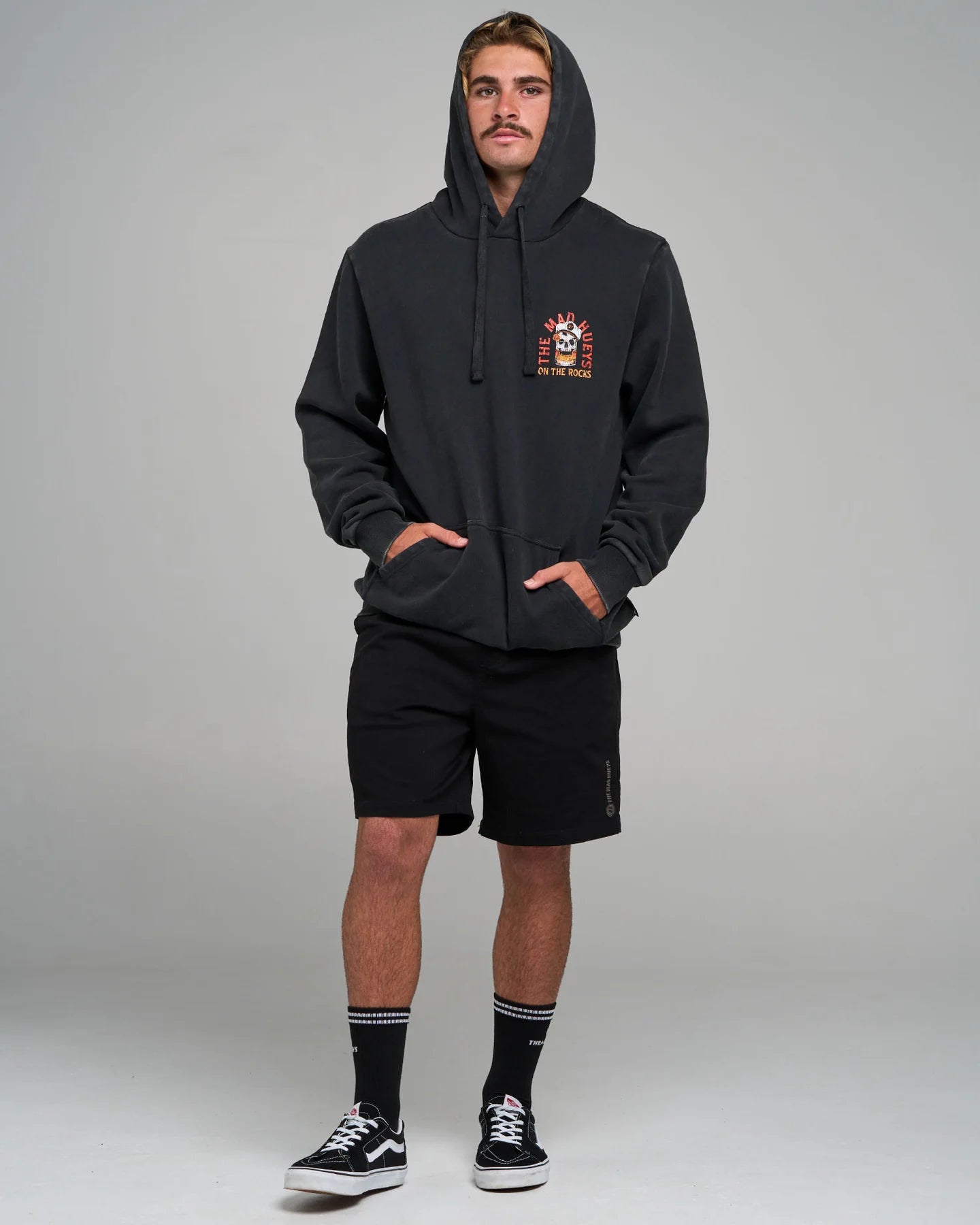 Mad Hueys Triple On The Rocks Hooded Pullover