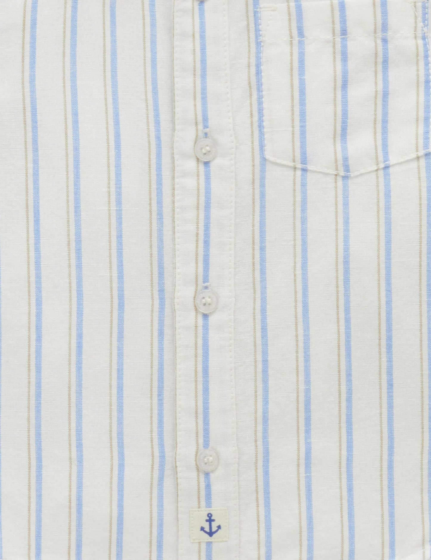 Purebaby Linen Blend L/S ShirT