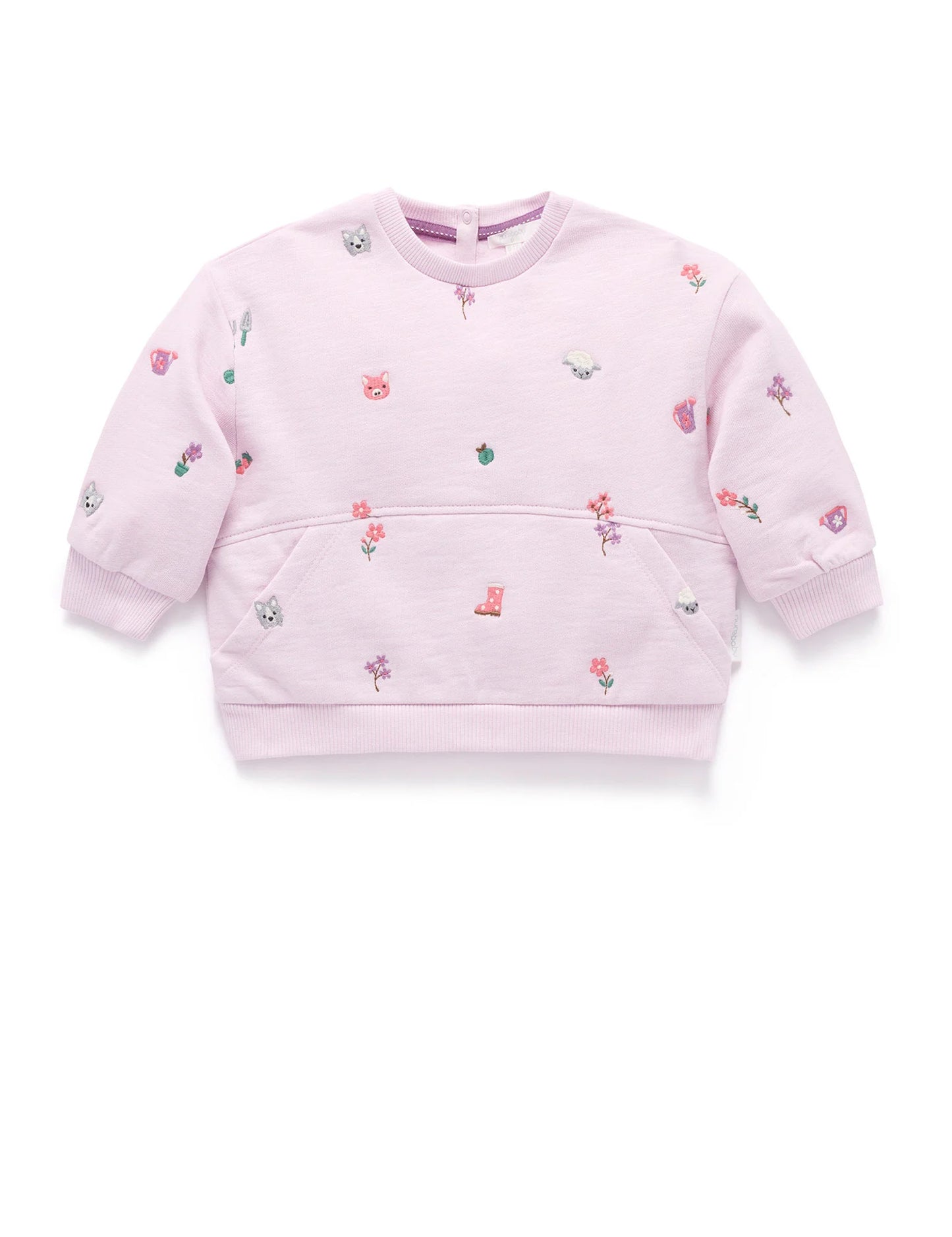 Purebaby Garden Embroidered Windcheater
