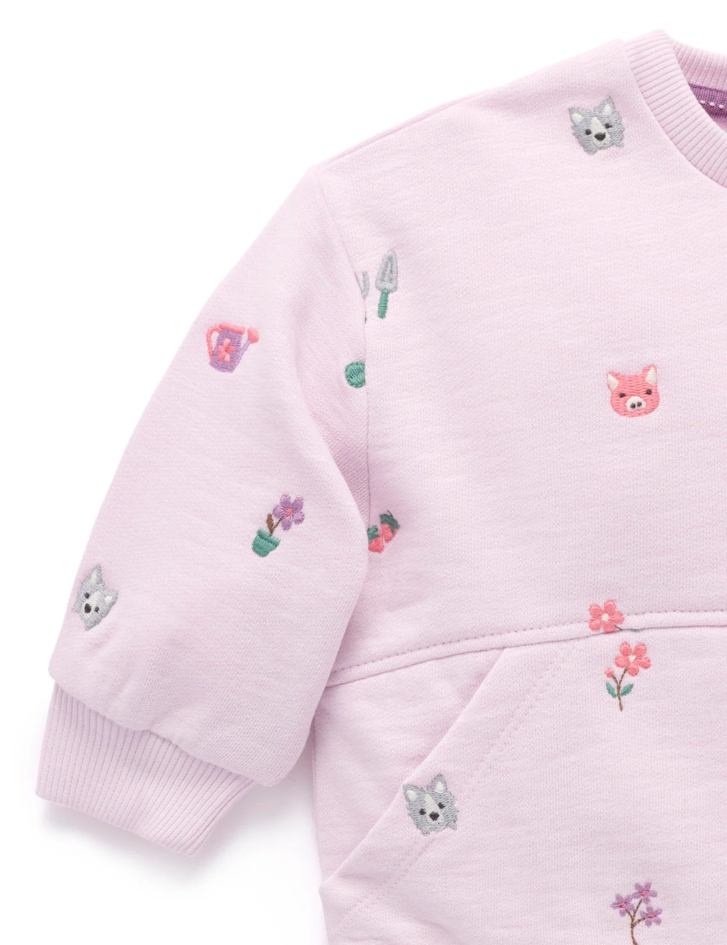 Purebaby Garden Embroidered Windcheater
