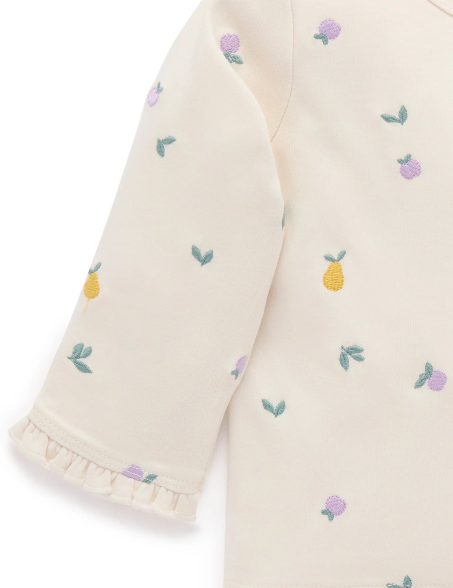 Purebaby Broderie Layering Top