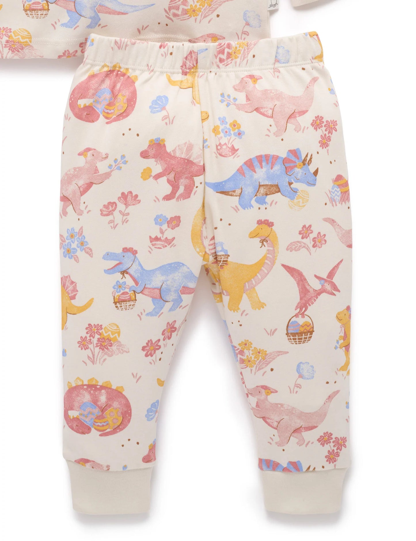 Purebaby Dino Gather Easter PJ Set