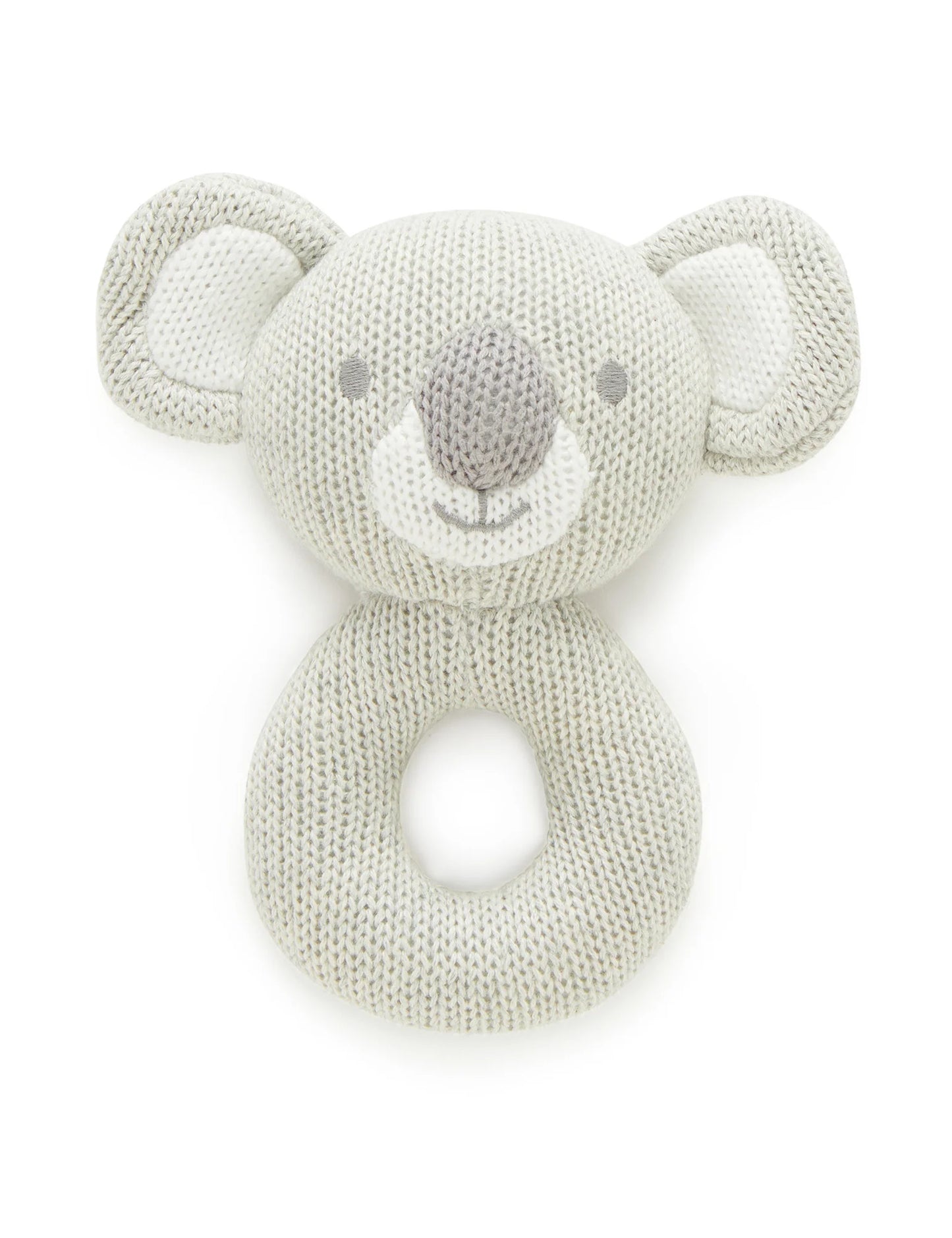 Purebaby Knitted Rattle