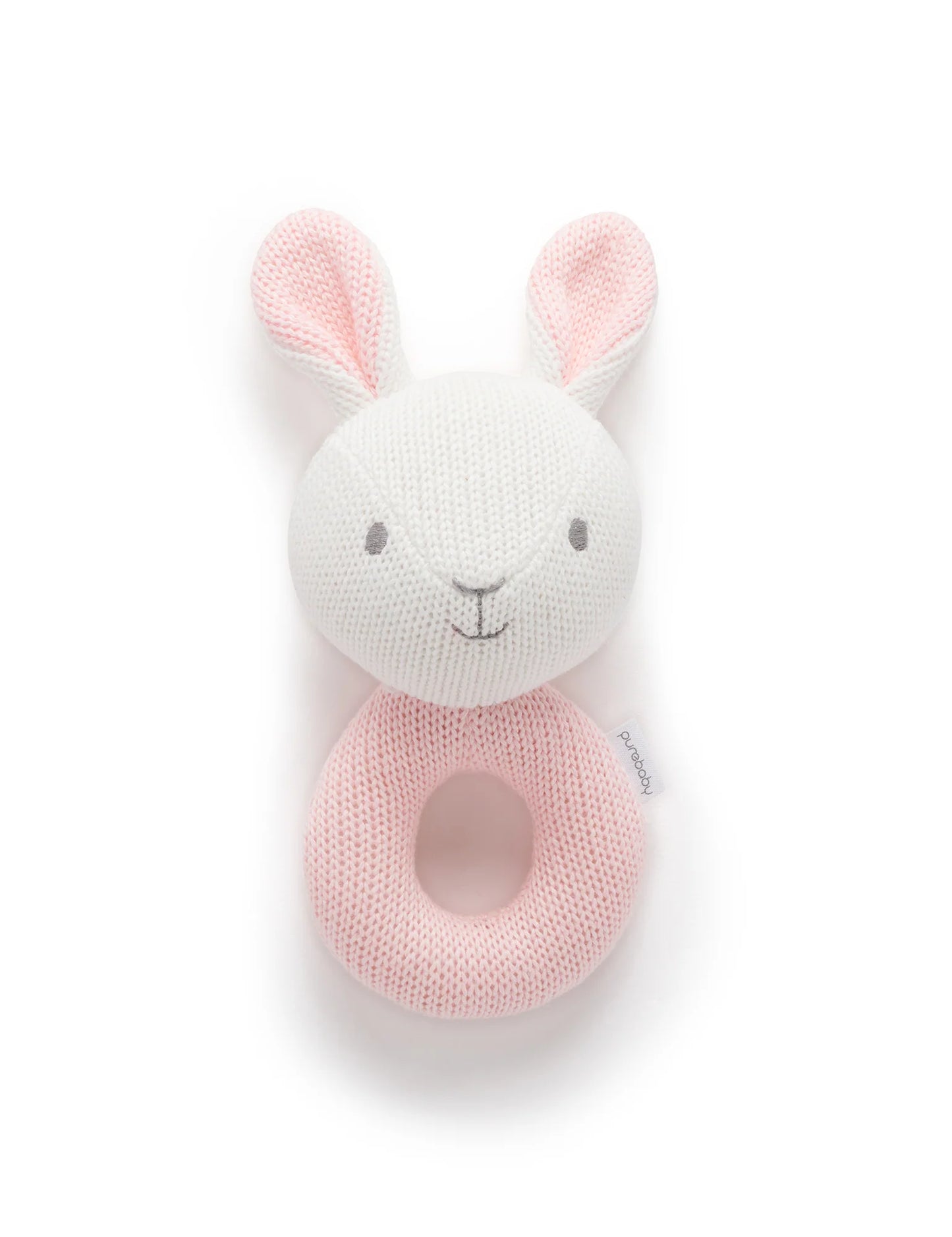 Purebaby Knitted Rattle
