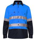 Ritemate Vented L/S F/O Reflective Shirt