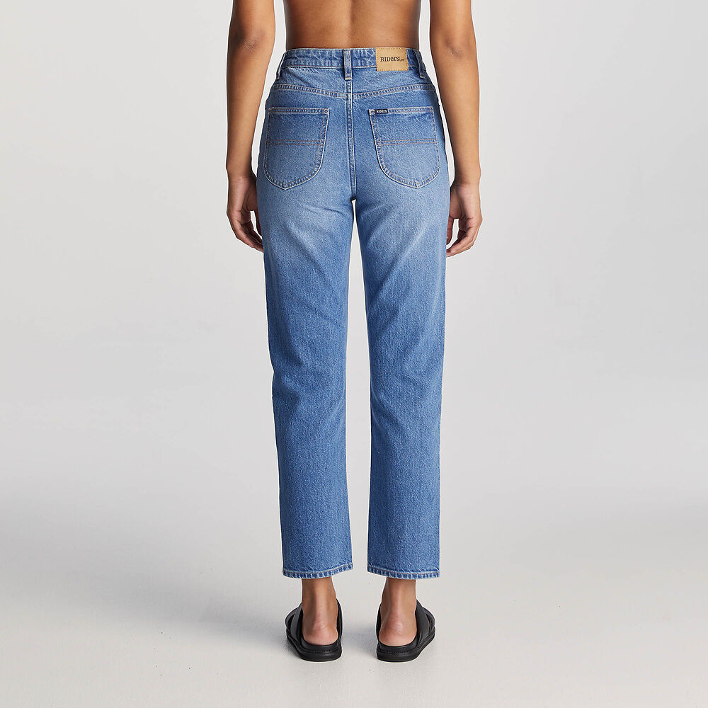 Riders Hi Slim Straight Crop Jeans