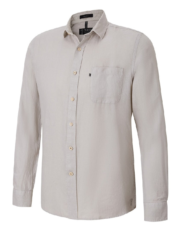 Pilbara Men's Linen Shirt
