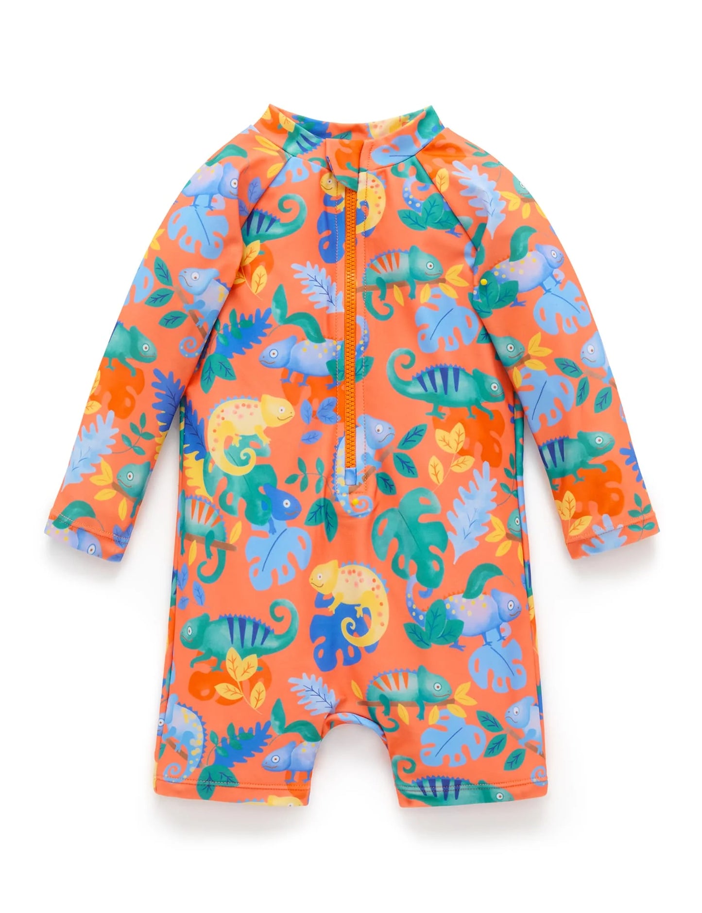 Purebaby Printed LS Rashie Sunsuit