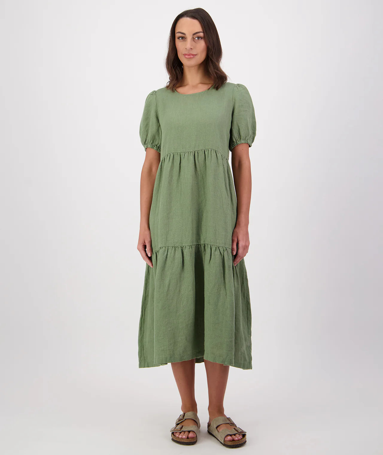 Swanndri Alma Gathered Dress