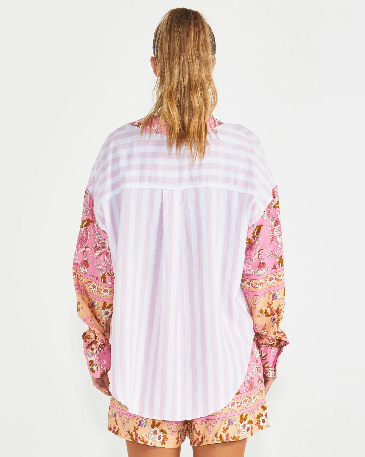 Sass Chiara Spliced Shirt