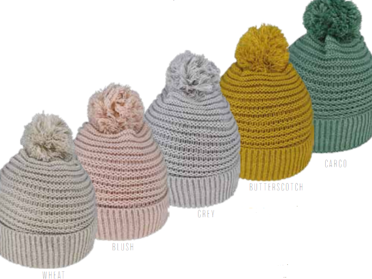 Avenel Ridley Kids Fleece Lined Acrylic Knit Beanie