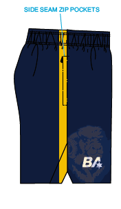 Deni Rams Travel Short