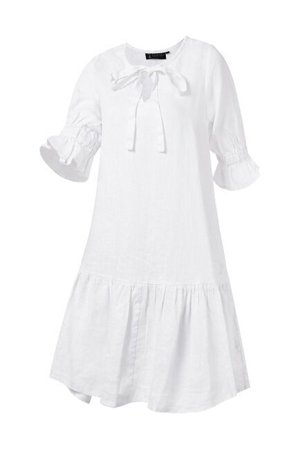 Pilbara Women's Linen 3/4 Sleeve Dress
