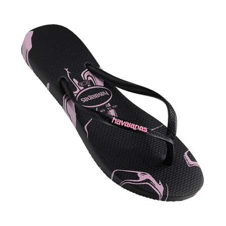 Havaianas Ladies Slim Marble Thongs