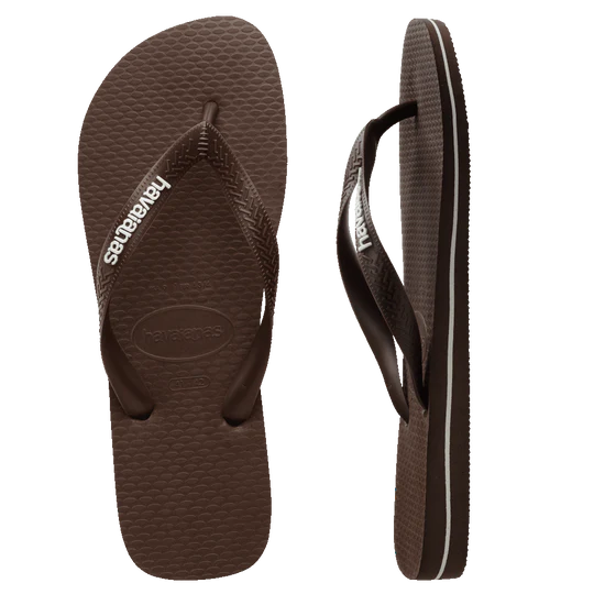 Havaianas Mens Rubber Logo Thongs
