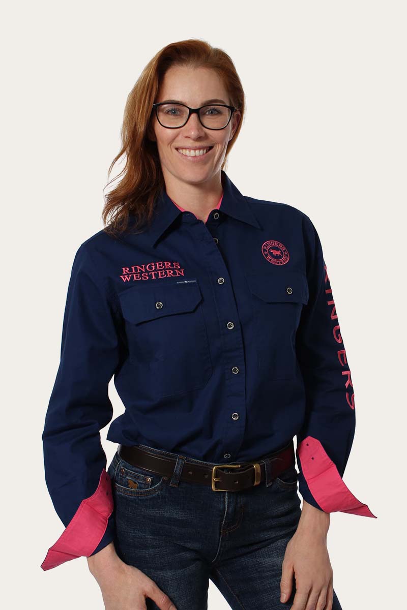 Ringers Western Signature Jillaroo Womens Full Button Work Shirt