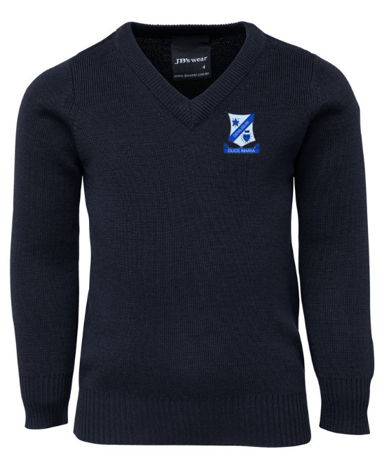 JB Knitted V-Neck Jumper- St Michaels
