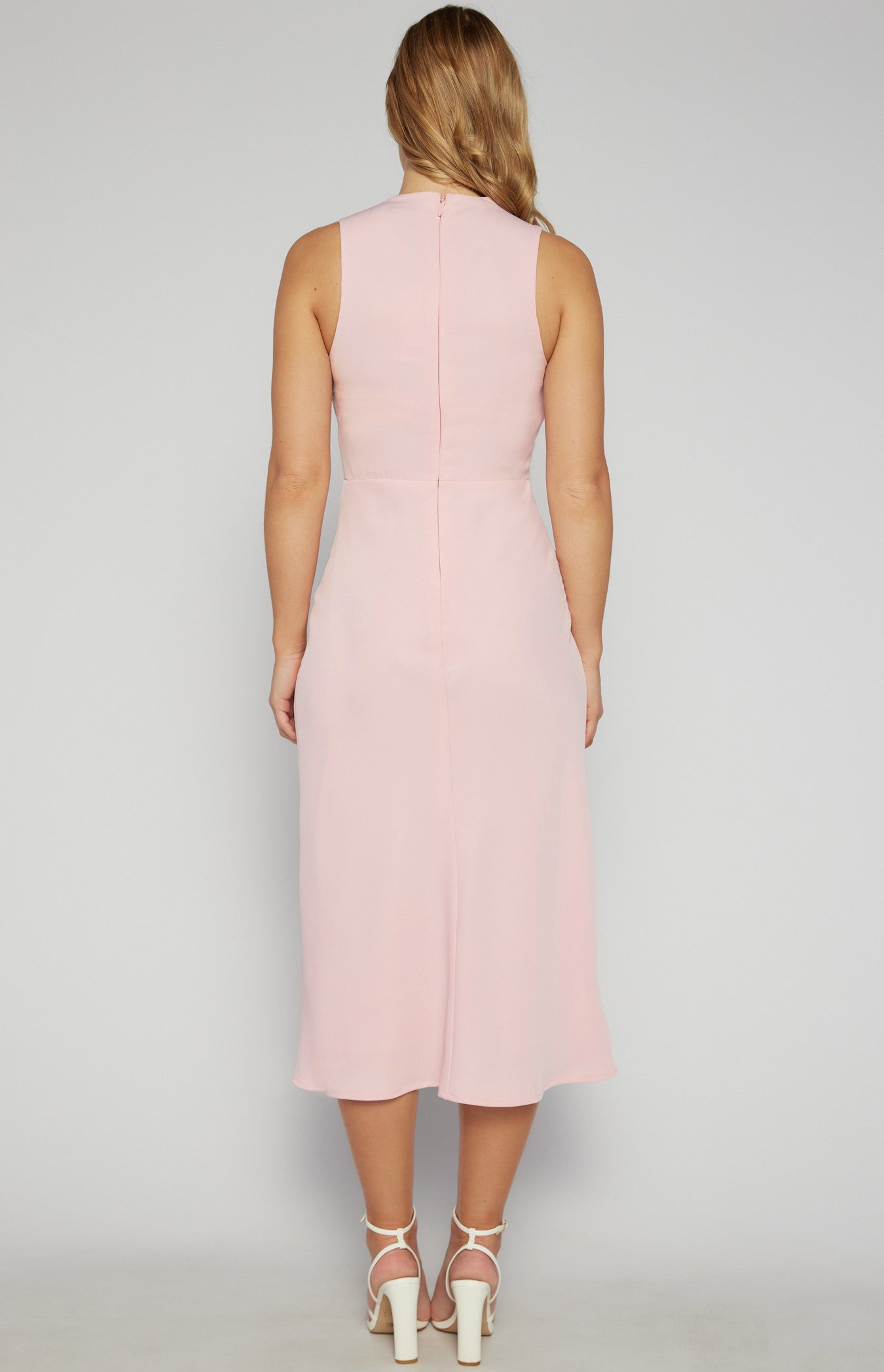 Style State High Cowl Midi Dress