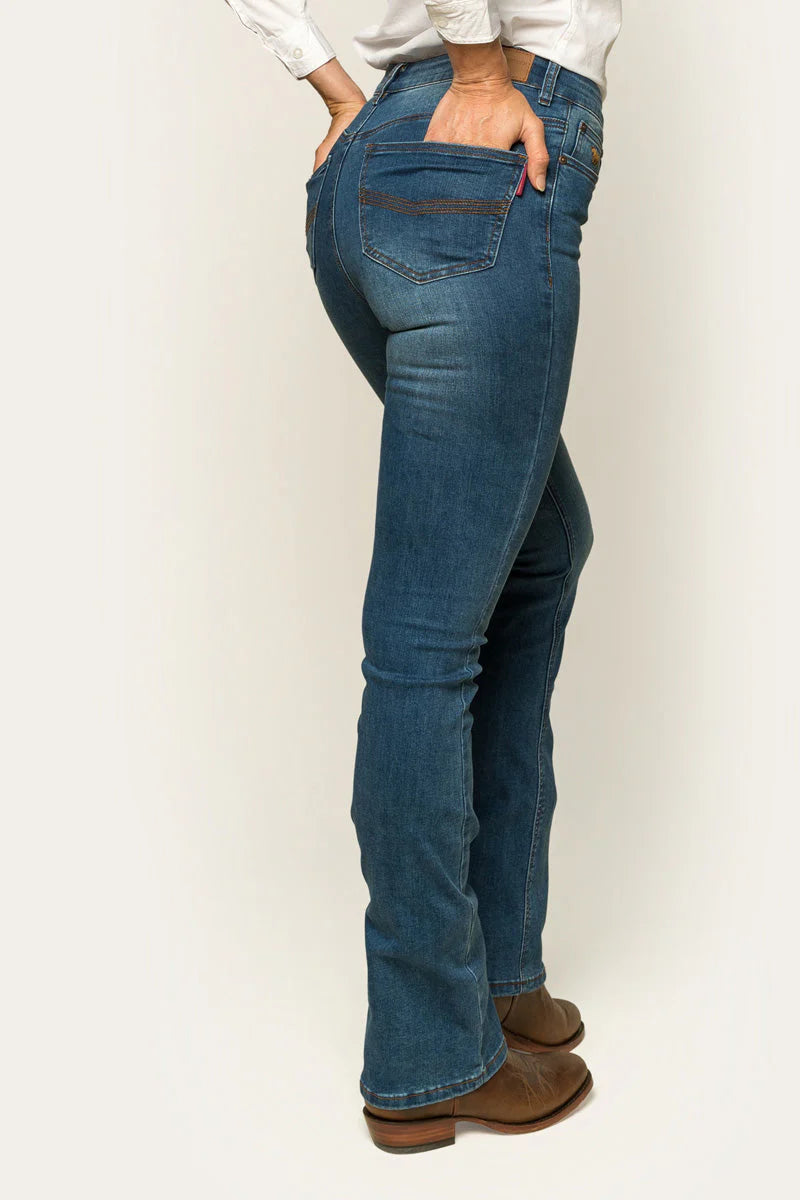 Ringers Western Penny Womens High Rise Bootleg Jean- Coolmax