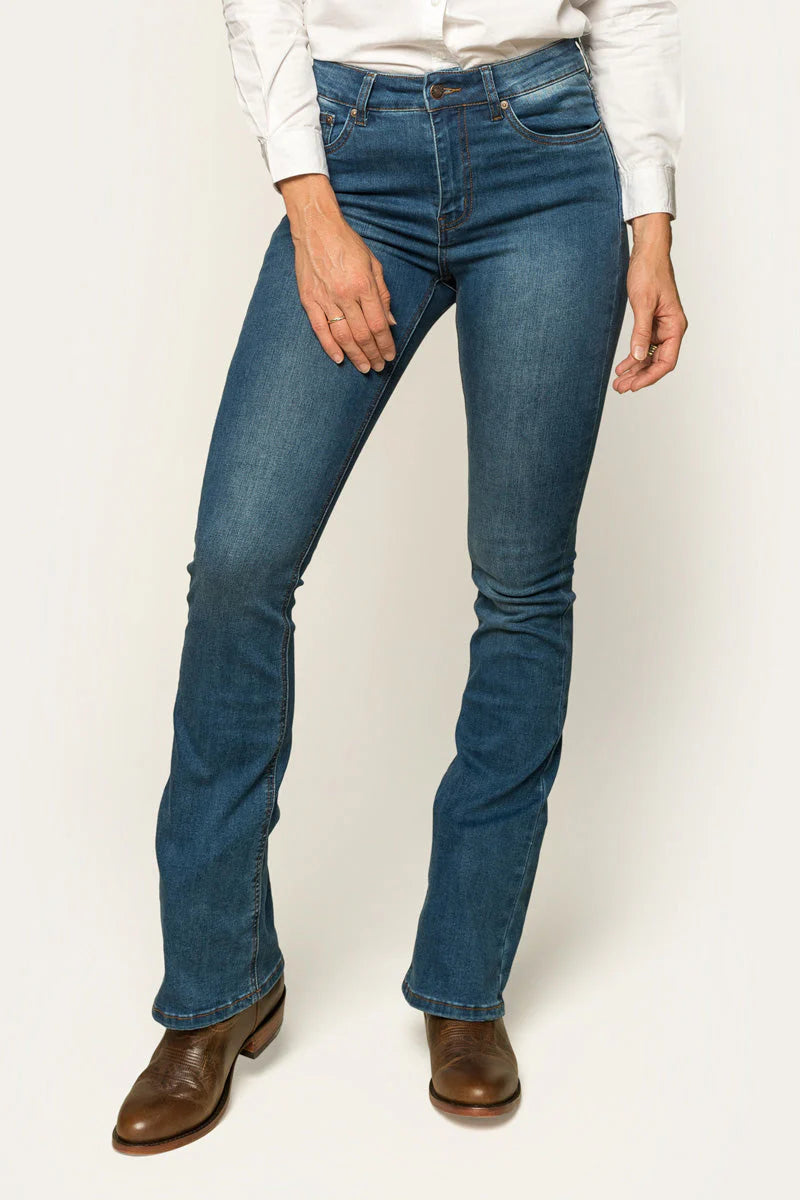 Ringers Western Penny Womens High Rise Bootleg Jean- Coolmax