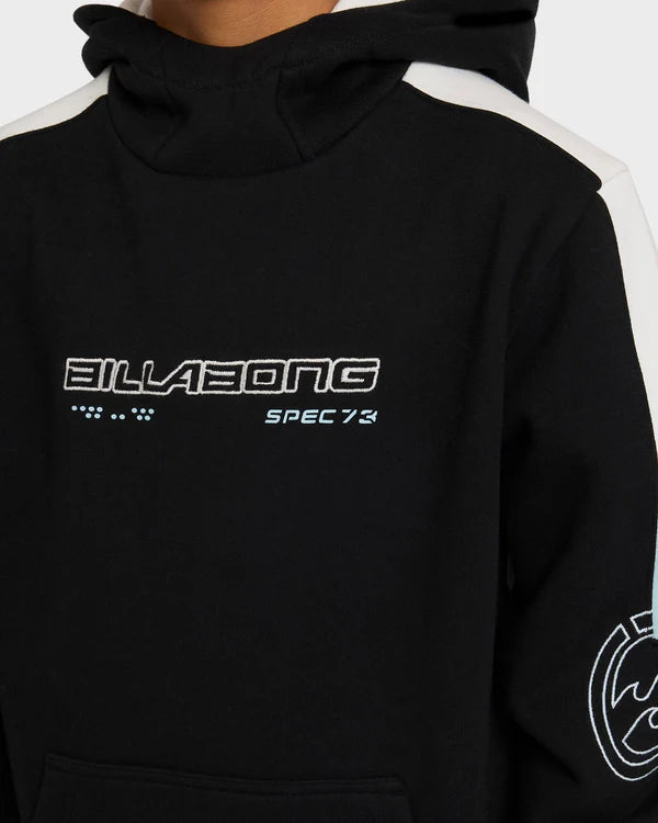 Billabong Boys Spec 73 Pop Mock Pullover Hoodie