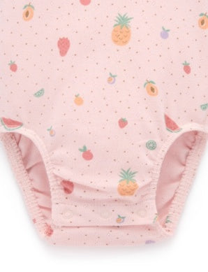 Purebaby Pointelle Bodysuit