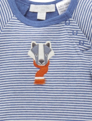Purebaby 2 Pack Boys Bodysuit