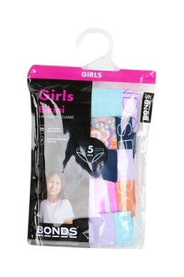 Bonds Multipack Bikini- Girl 5PK