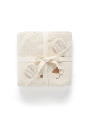 Purebaby Bear Hooded Towel