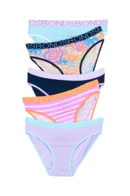 Bonds Multipack Bikini- Girl 5PK