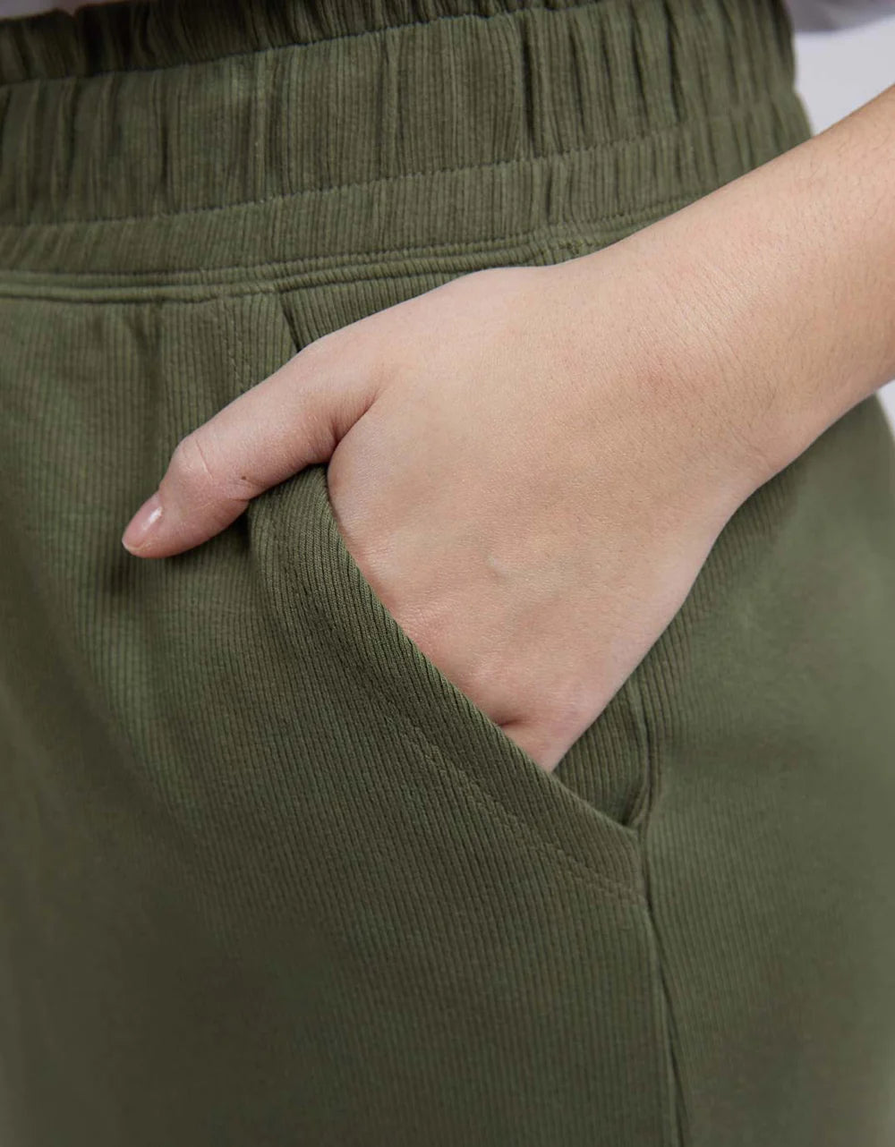 Elm Rib Midi Skirt