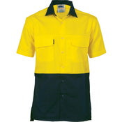 DNC Full Open S/S HiVis Shirt