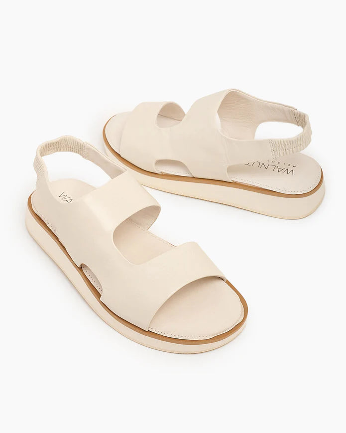 Walnut Cruz Leather Sandal